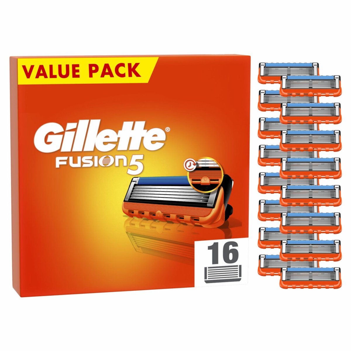 Bol.com Gillette Scheermesjes Fusion 5 - 16 stuks aanbieding