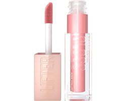 Maybelline New York Lifter Gloss Lipgloss 6 Reef Gloss Brillant - Rose Transparent - hoge glans - 5,4ml