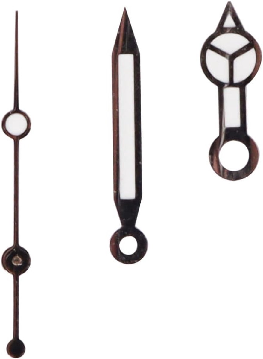 Set handset voor DIY-onderhoud - geschikt voor modificatie - compatibele bewegingen NH35-NH36 (Zilver)