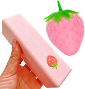 Fraise (bâton de beurre + ballon anti-stress)