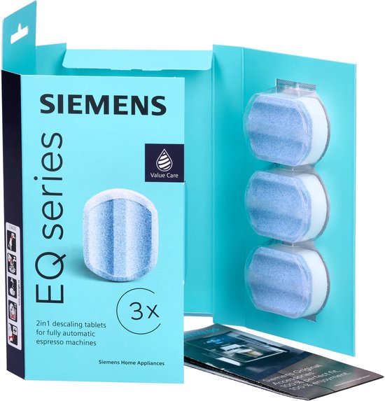 Ontkalkingstabletten voor volautomatische koffiemachines - EQ Series - 2in1 - 3 x 36gr