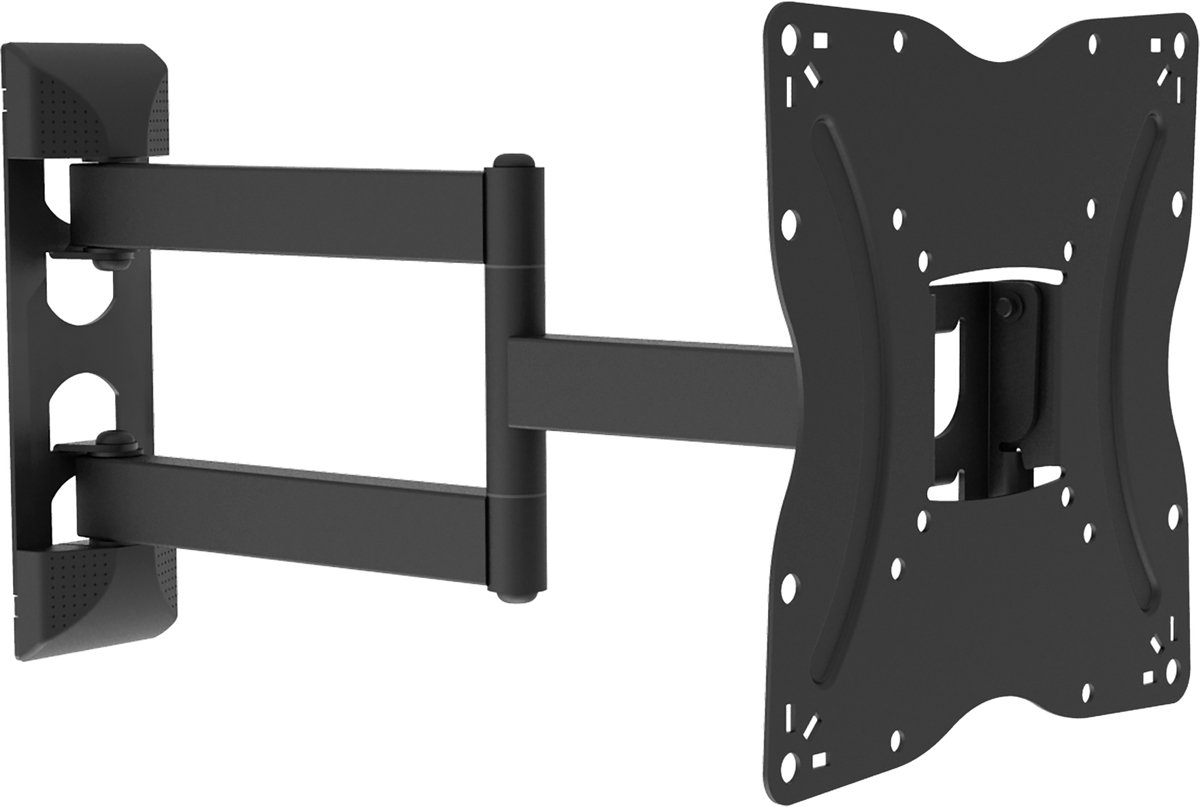 Cabletech Serie - TV Muurbeugel - 13''-42'' - 30kg Draagvermogen - Verstelbare Hoek
