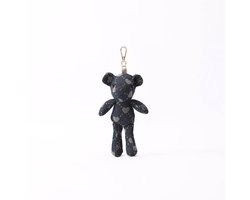 Bag Charm - Beer - Bear – Denim Monogram – Teddybeer - Handtas Hanger – B-Loved