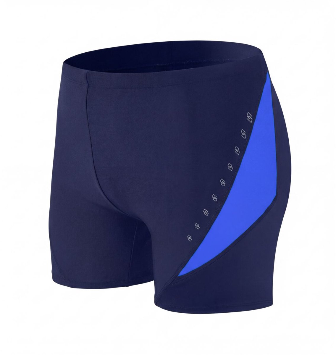 Zwemboxer Aero Curve Blue / Blue - Maat M - Zwemboxer Heren Blauw - Swimwearclub