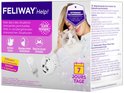 Doos met FELIWAY Help! diffuser en 1 cartridge. "Aide aux situations stressantes ponctuelles". "7 jours". "Calming Pheromones"