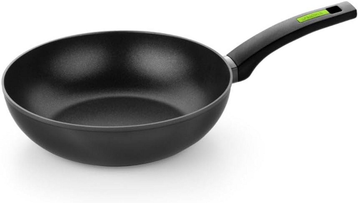 Groene Braadpan 24 cm - Diepe Pan voor Koken en Stoven
