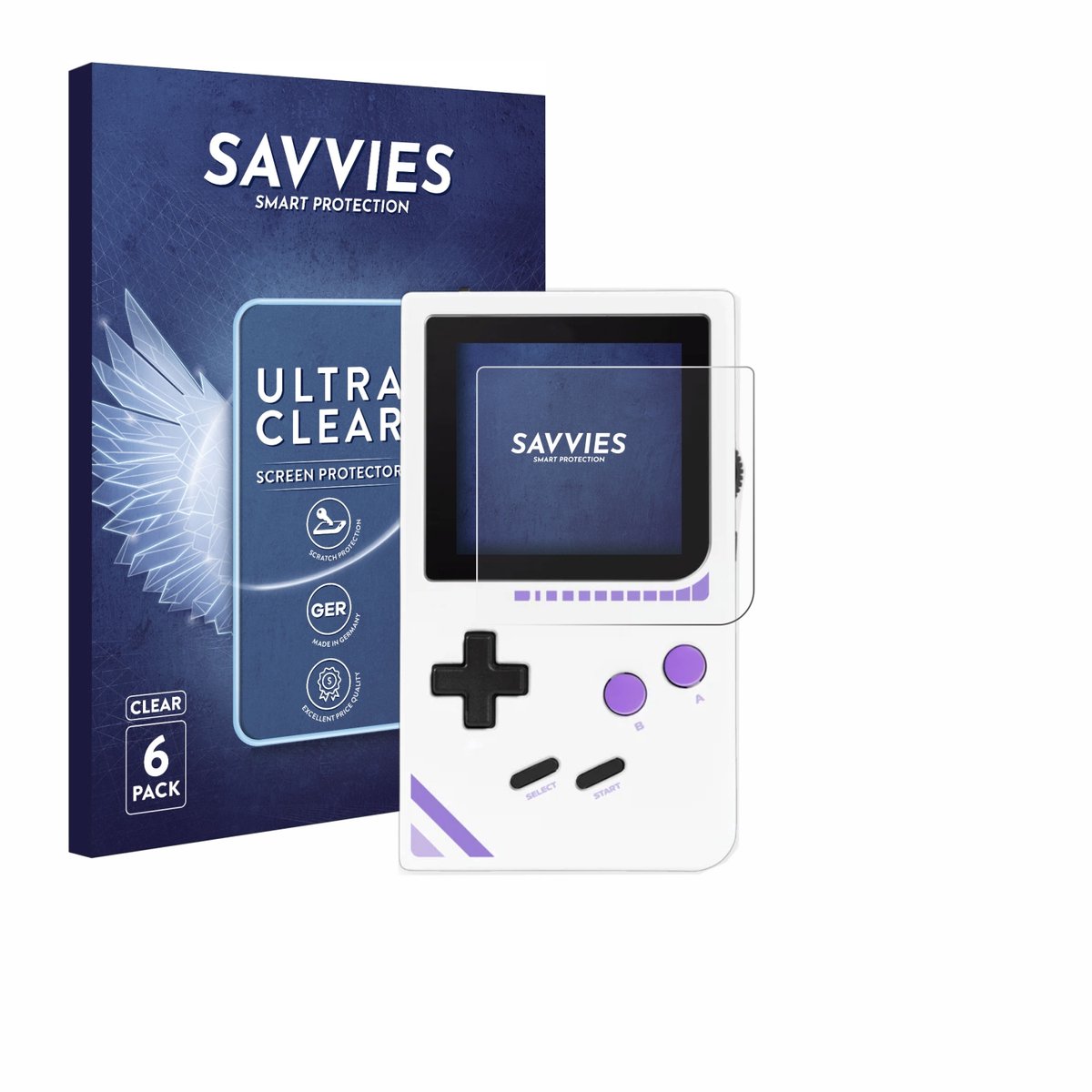 Savvies - Screenprotector voor Modretro Chromatic - Folie Beschermfolie transparant 6 Stuks
