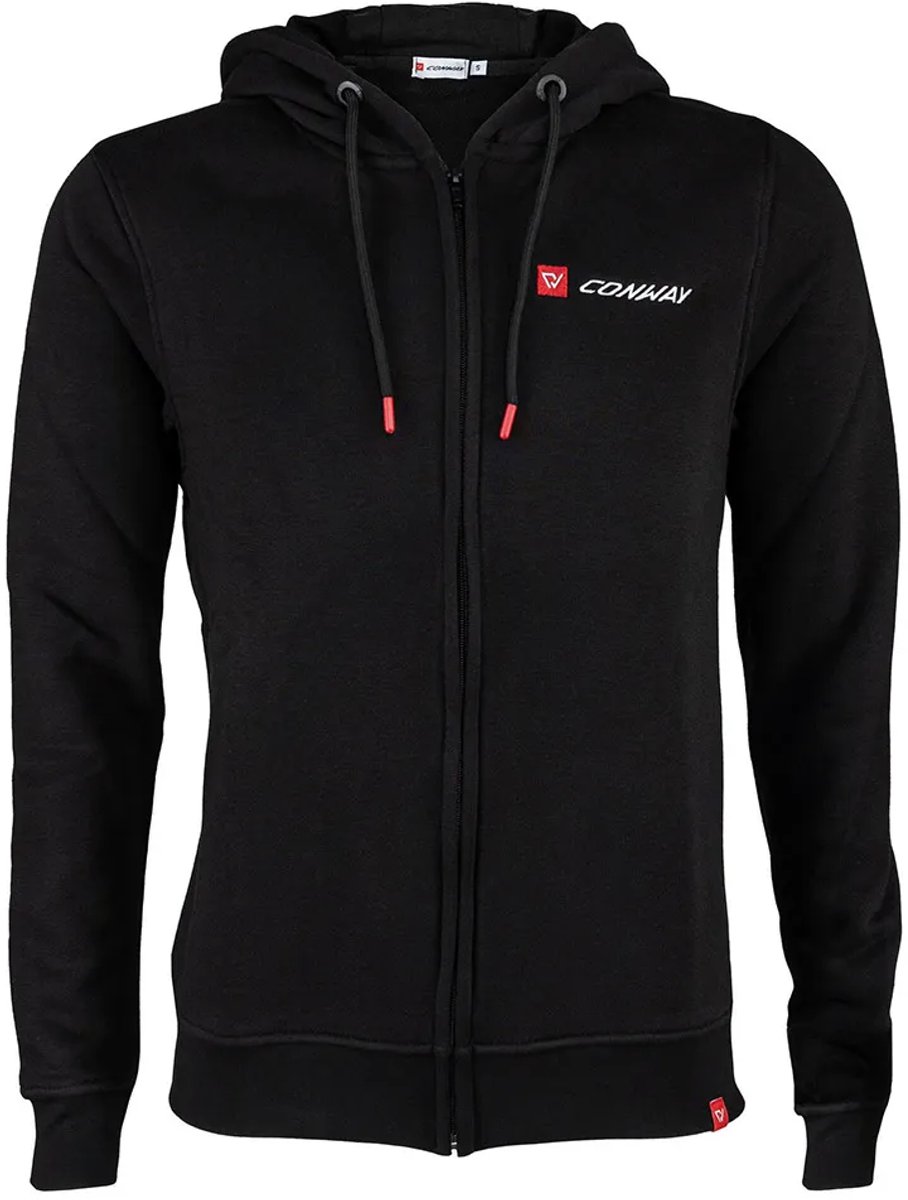 Conway Logoline Hoodie Zwart 2XL Man
