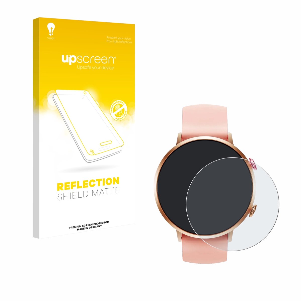 upscreen - Screenprotector voor Oukitel BT60 1.32" - Folie Beschermfolie anti glare matte