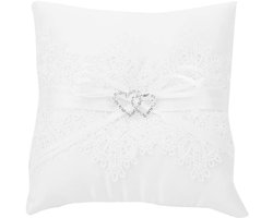 Satijnen Bloemen Kussen van Zachte Satijn Stof voor Buitenbruiloft - Mode Draperie voor Strandbruiloft - Luxe Kussen met Bloemenprint.