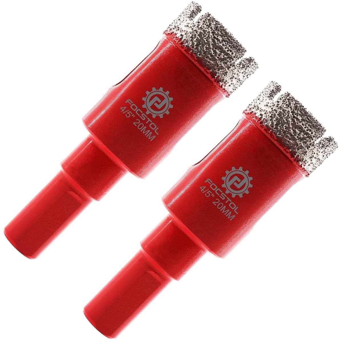 2x Diamant Tegelboor 20 mm - Vacuüm Gesoldeerde Gatenzaag voor Keramiek en Graniet