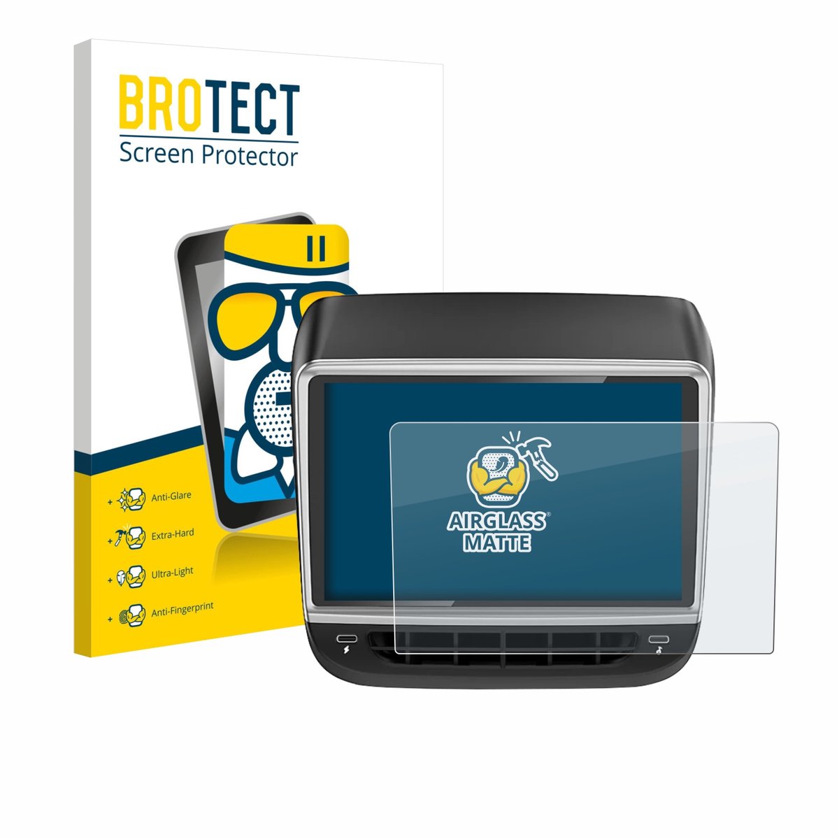 BROTECT - Screenprotector voor Tlyard T10 - Folie Beschermfolie Beschermglas matte