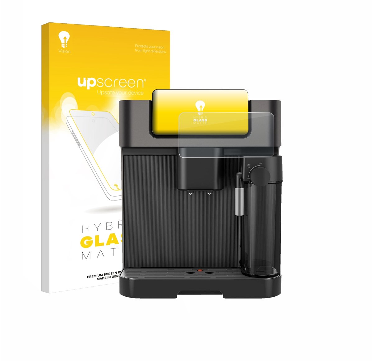 upscreen - Screenprotector voor Grundig KVA 7230 - Folie Beschermfolie Beschermglas matte