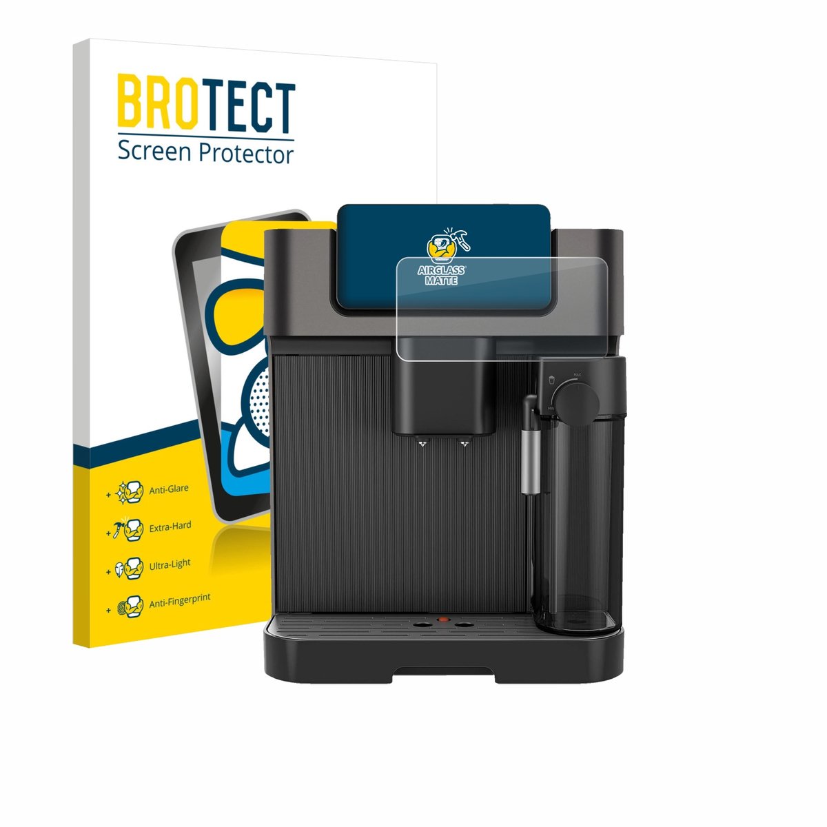BROTECT - Screenprotector voor Grundig KVA 7230 - Folie Beschermfolie Beschermglas matte