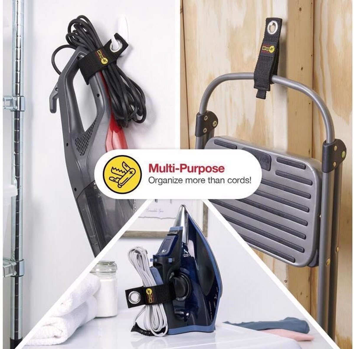 Set van 3 Sterke Spanbanden voor Zware Opslag en Bevestiging - 25 cm