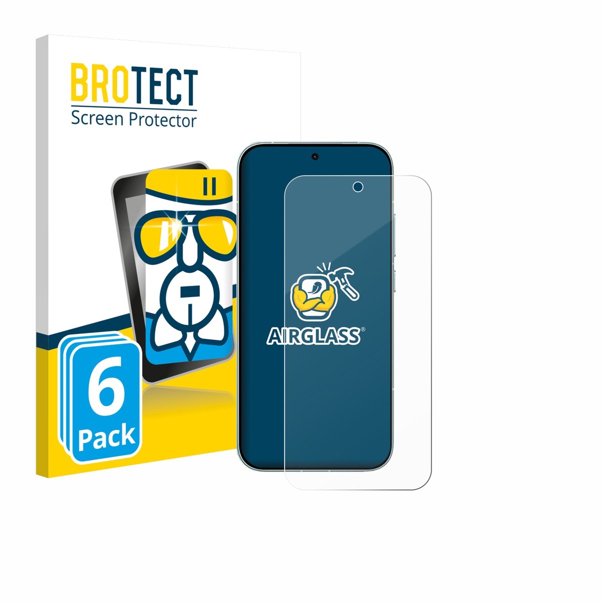 Screenprotector 6 Stuks voor Xiaomi Redmi Turbo 5 Beschermglas transparant