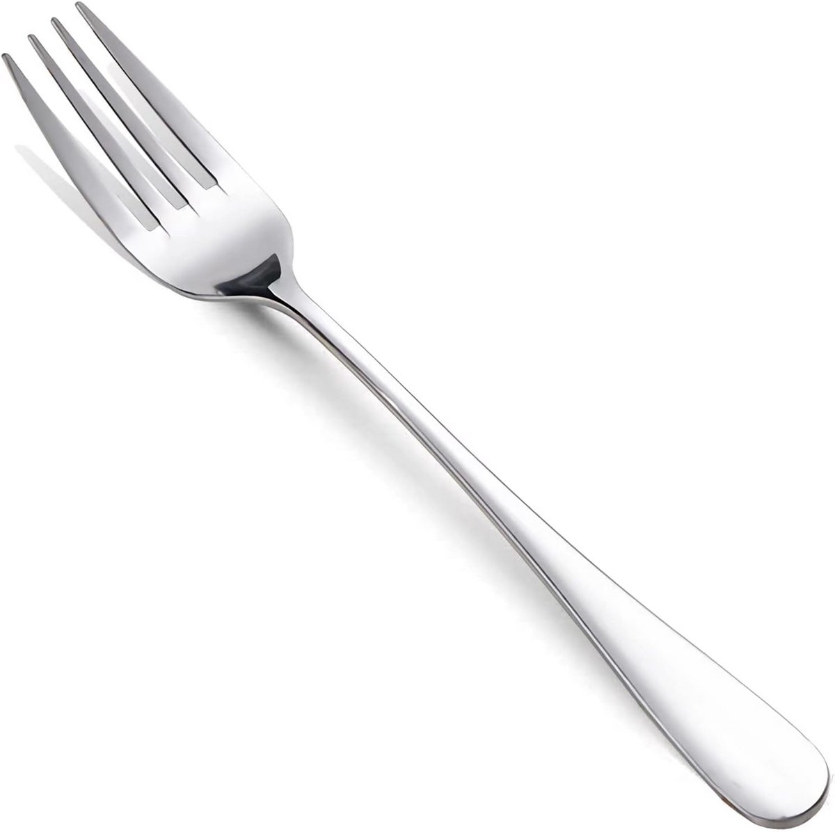 Set van 6 Diner Vorken 20 cm RVS - Stevig Bestek voor Thuis en Restaurant