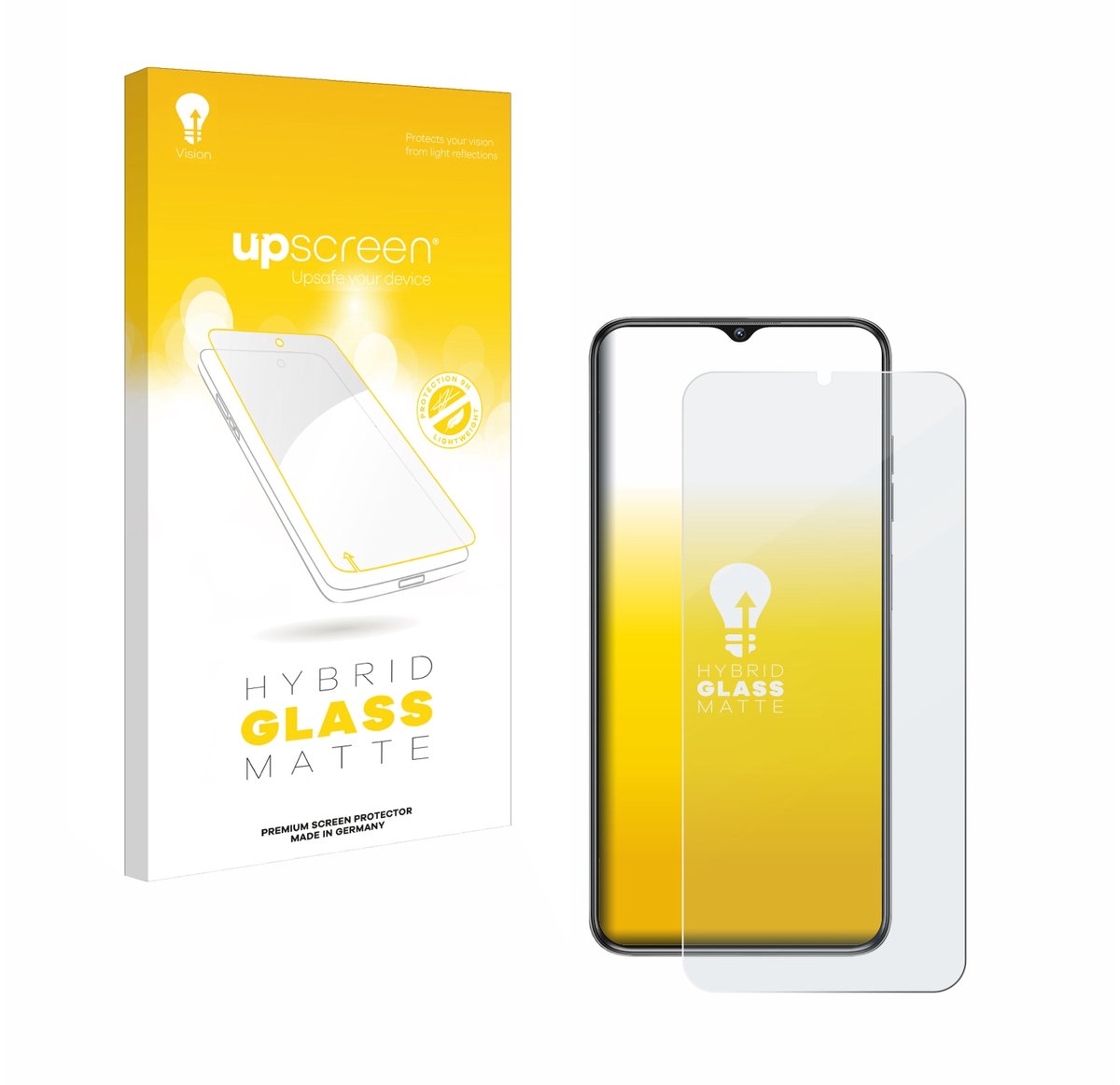 upscreen - Screenprotector voor Oukitel C1 Pro - Folie Beschermfolie Beschermglas matte