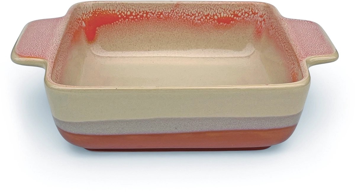 Lavandoux - Ovenschaal - Vierkant - 1 Persoons - 16x16 cm - Terracotta