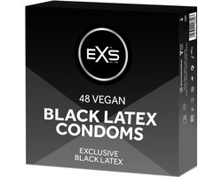 EXS Black Latex 48 condooms