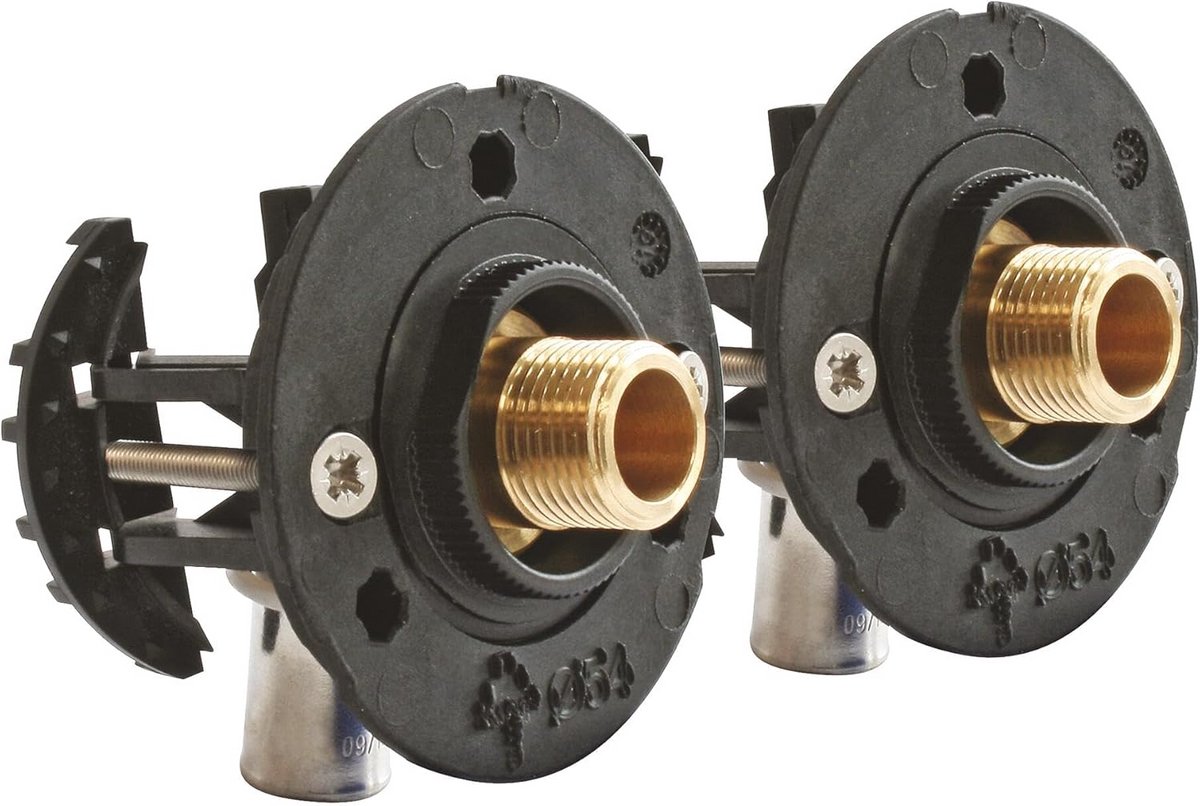Montagesysteem voor Onderkastkraan voor 12 mm Krimpverbinding
