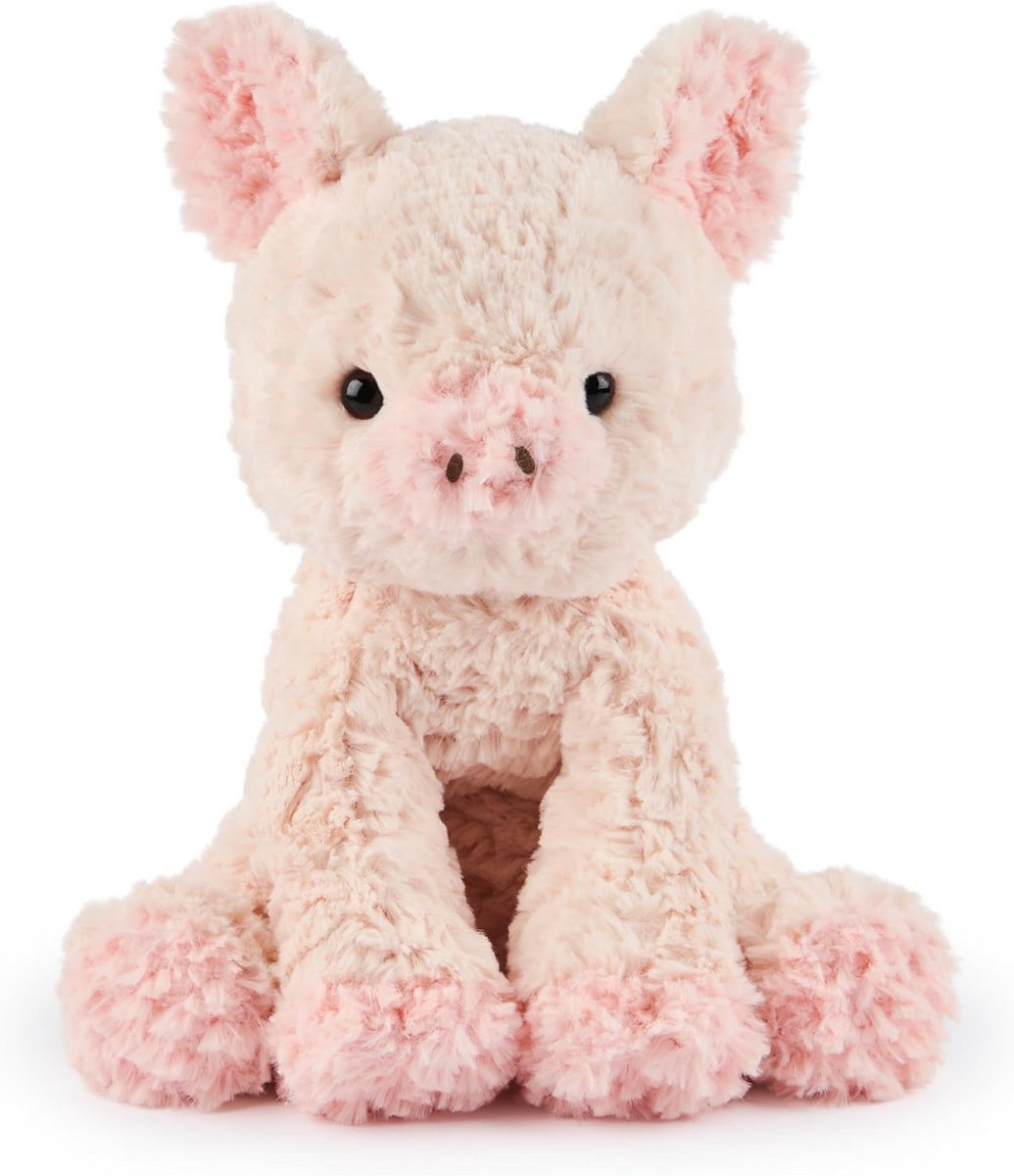 Knuffel Varken Pluche Speelgoed Roze 25.5 cm voor Kinderen vanaf 1 Jaar