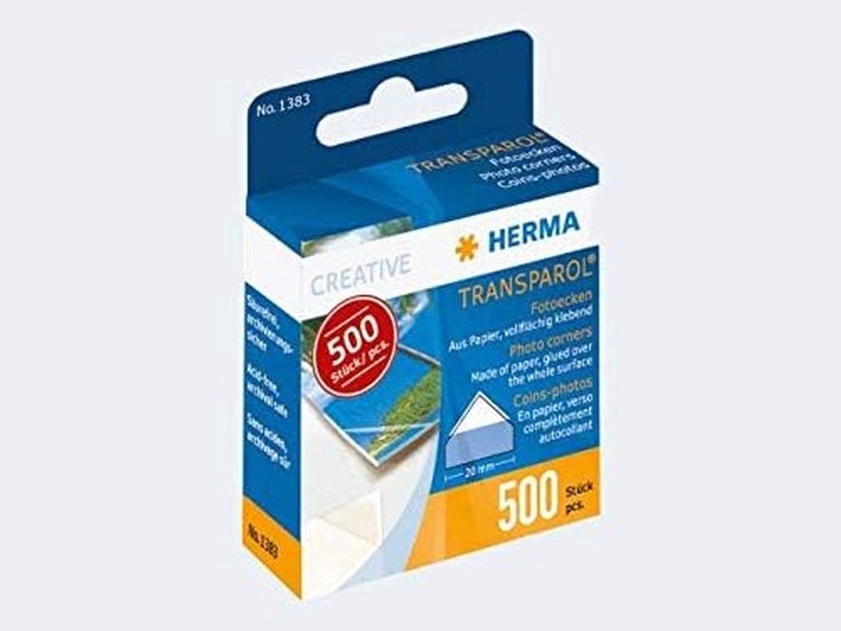 500 Zelfklevende Fotostickers in Handige Dispenser