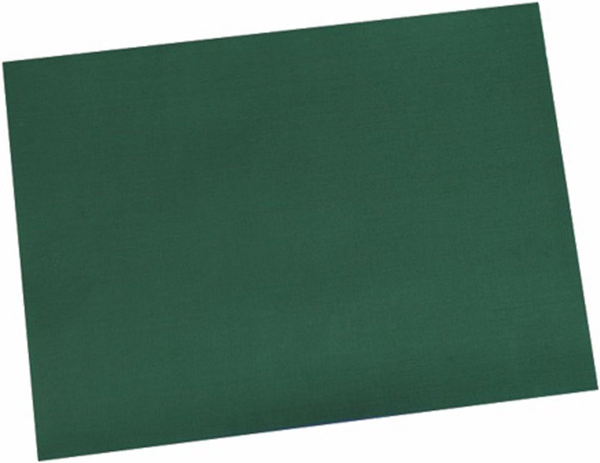 Papieren placemats vierkant 30 x 40 cm - 1000 stuks groen