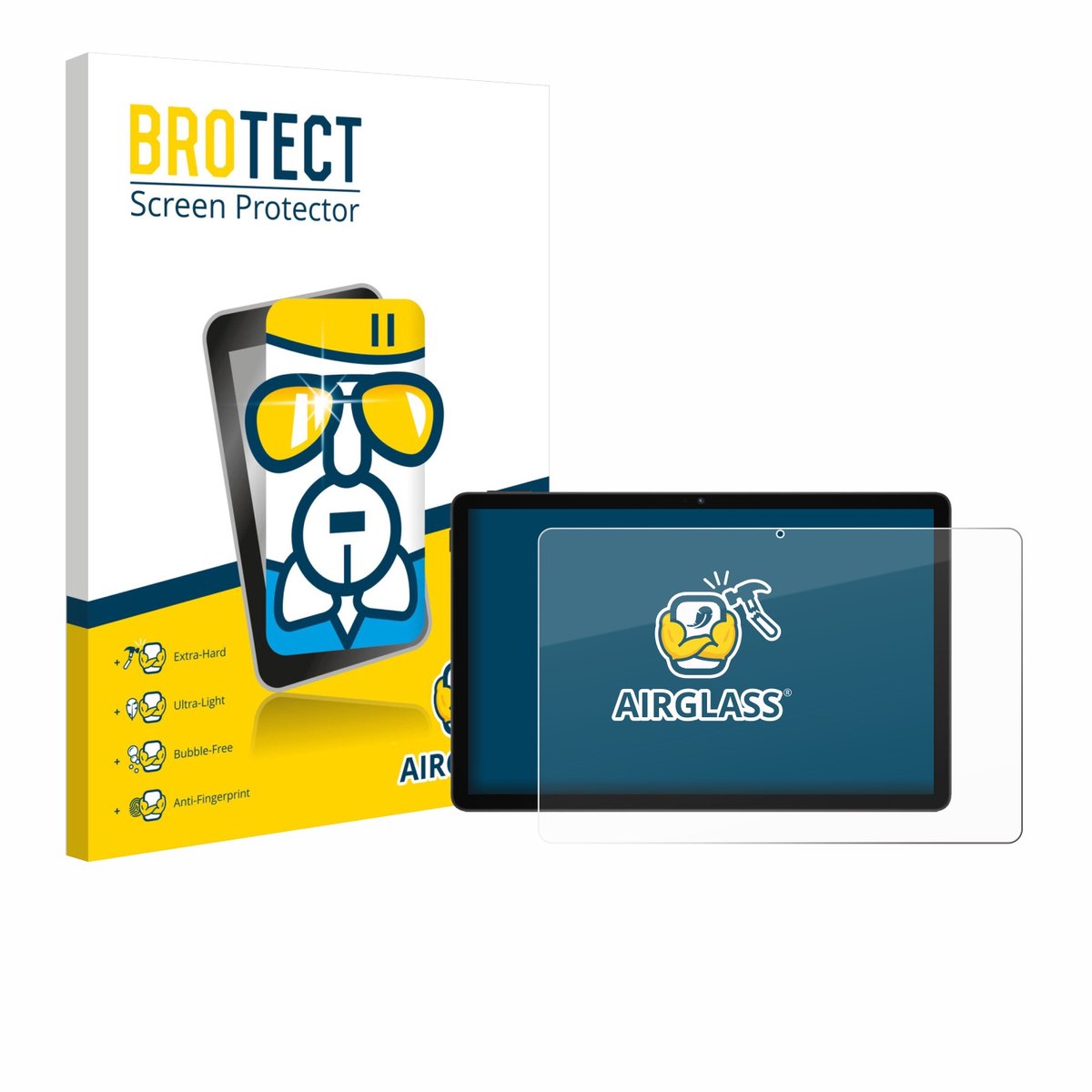 Screenprotector voor Doogee Tab A9 Pro+ Beschermglas transparant