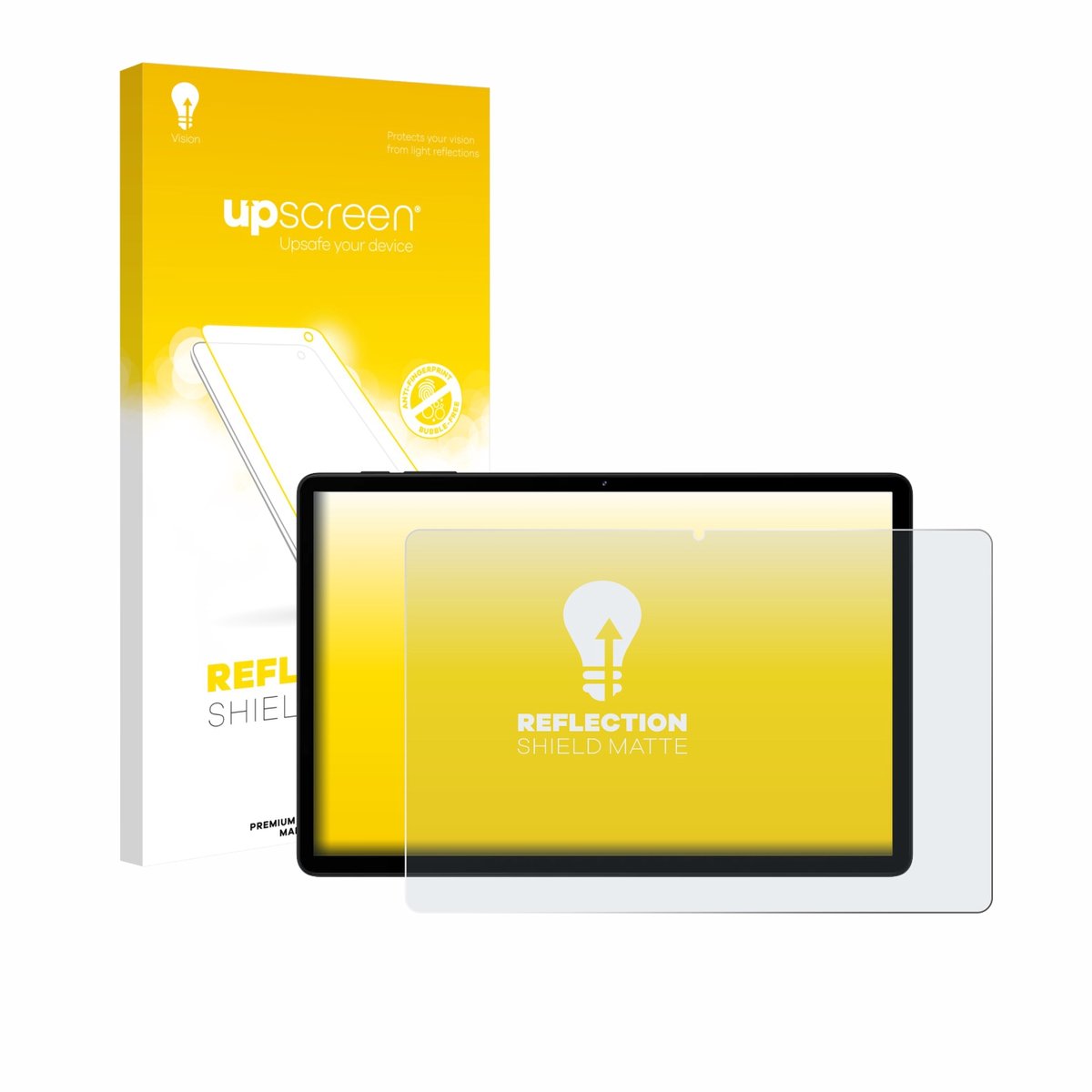 upscreen - Screenprotector voor Doogee Tab G6 - Folie Beschermfolie anti glare matte