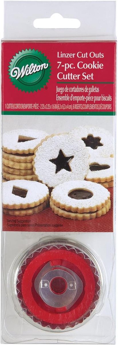 Ronde Koekjesvorm Set met Verwisselbare Vormpjes voor Jamvulling