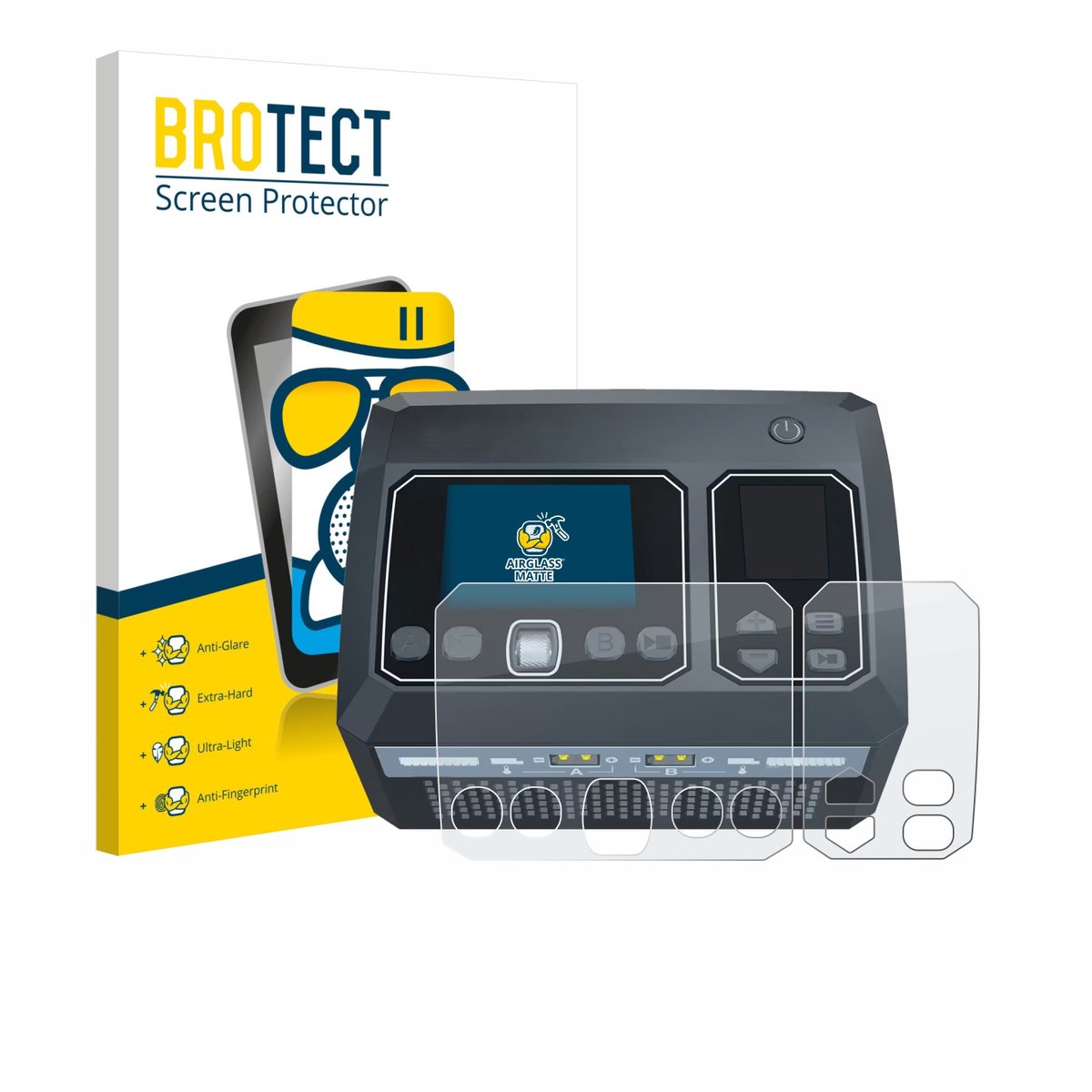 BROTECT - Screenprotector voor SkyRc D750 Mix - Folie Beschermfolie Beschermglas matte