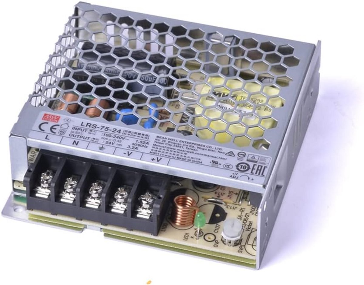 24V DC Voeding 75W 3.2A Schakelende Adapter voor LED Verlichting