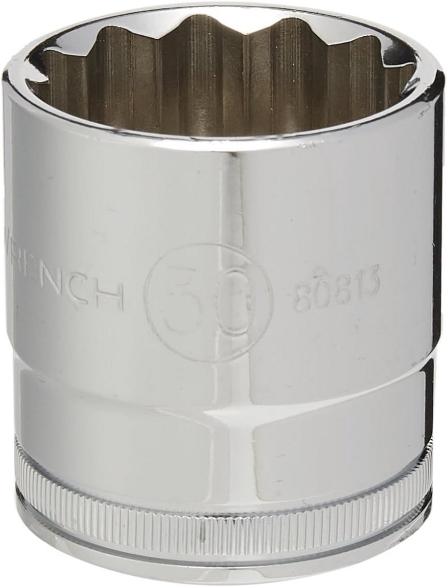 Metrische Dopsleutel 30mm 1/2" Aandrijving 12-Punts Standaard