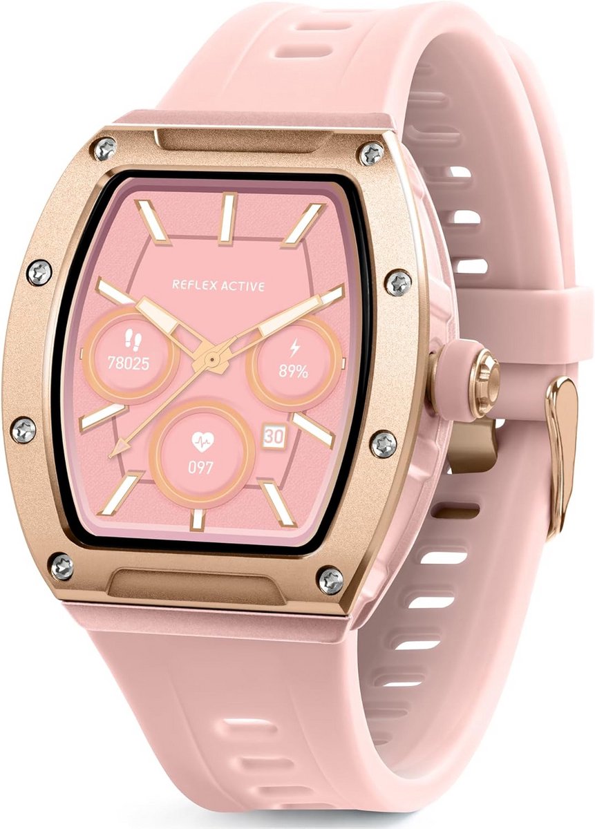 Smartwatch met Bellen, Hartslagmeter en Stappenteller - Sport & Gezondheid Horloge IP68