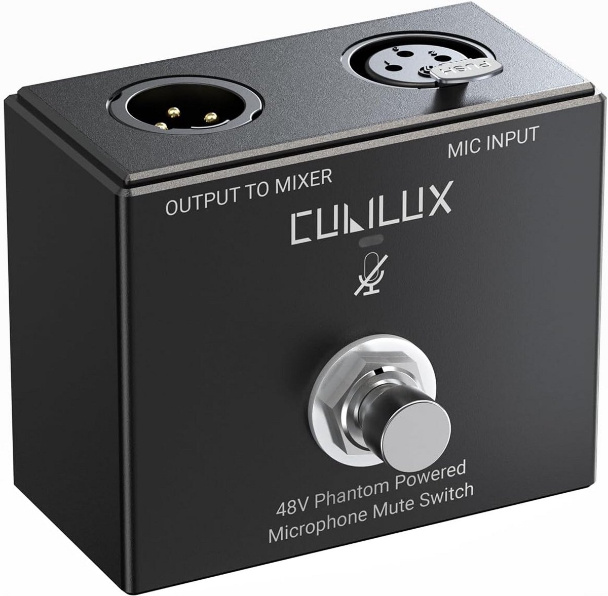 XLR Microfoon Voetschakelaar voor Mute Functie