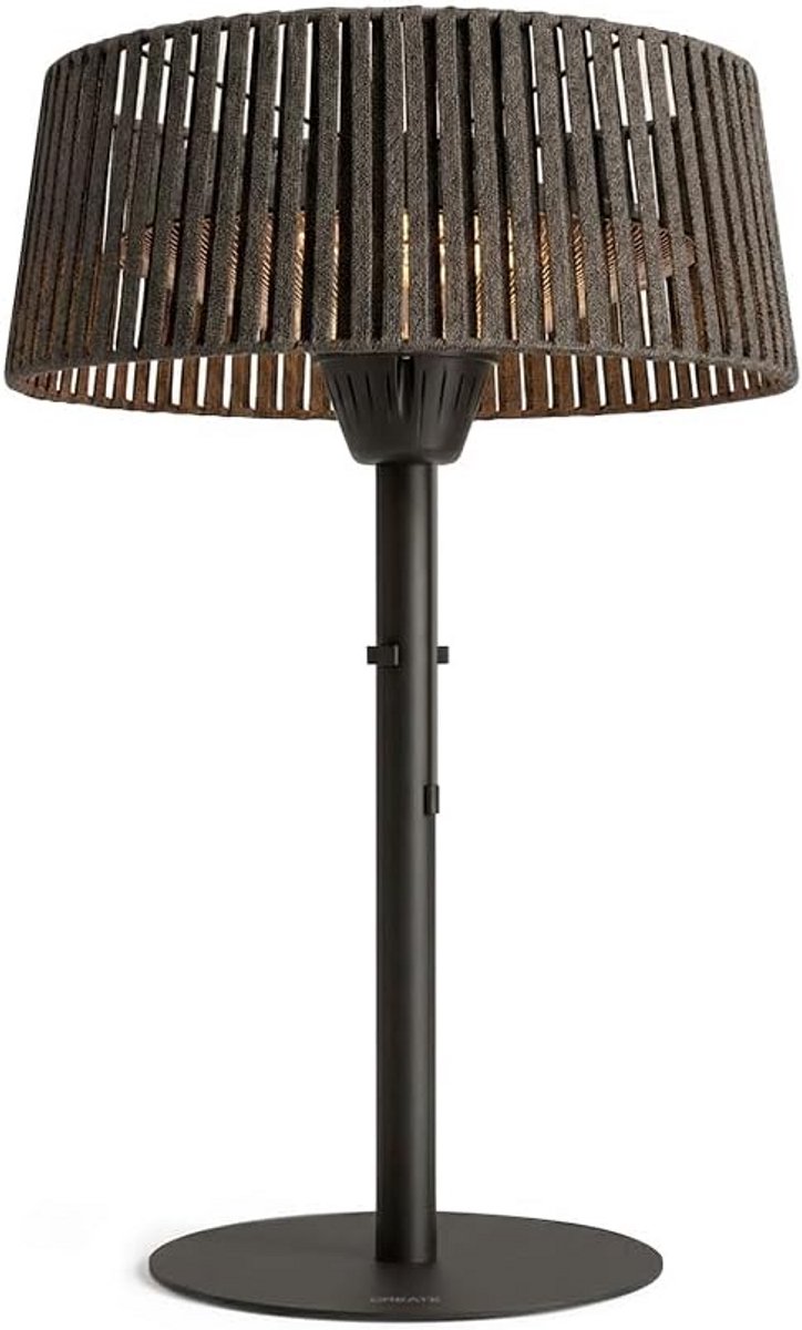 Terrasverwarmer - Warmtestraler Buiten - Buiten Verwarmen - Snel Infrarood - 1500 Watt - Zwart – foto 8