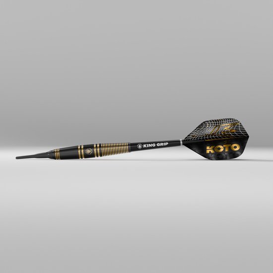 KOTO Academy Class 3 Brass - Soft Tip Darts 18 Gram van Merkloos — afbeelding 3