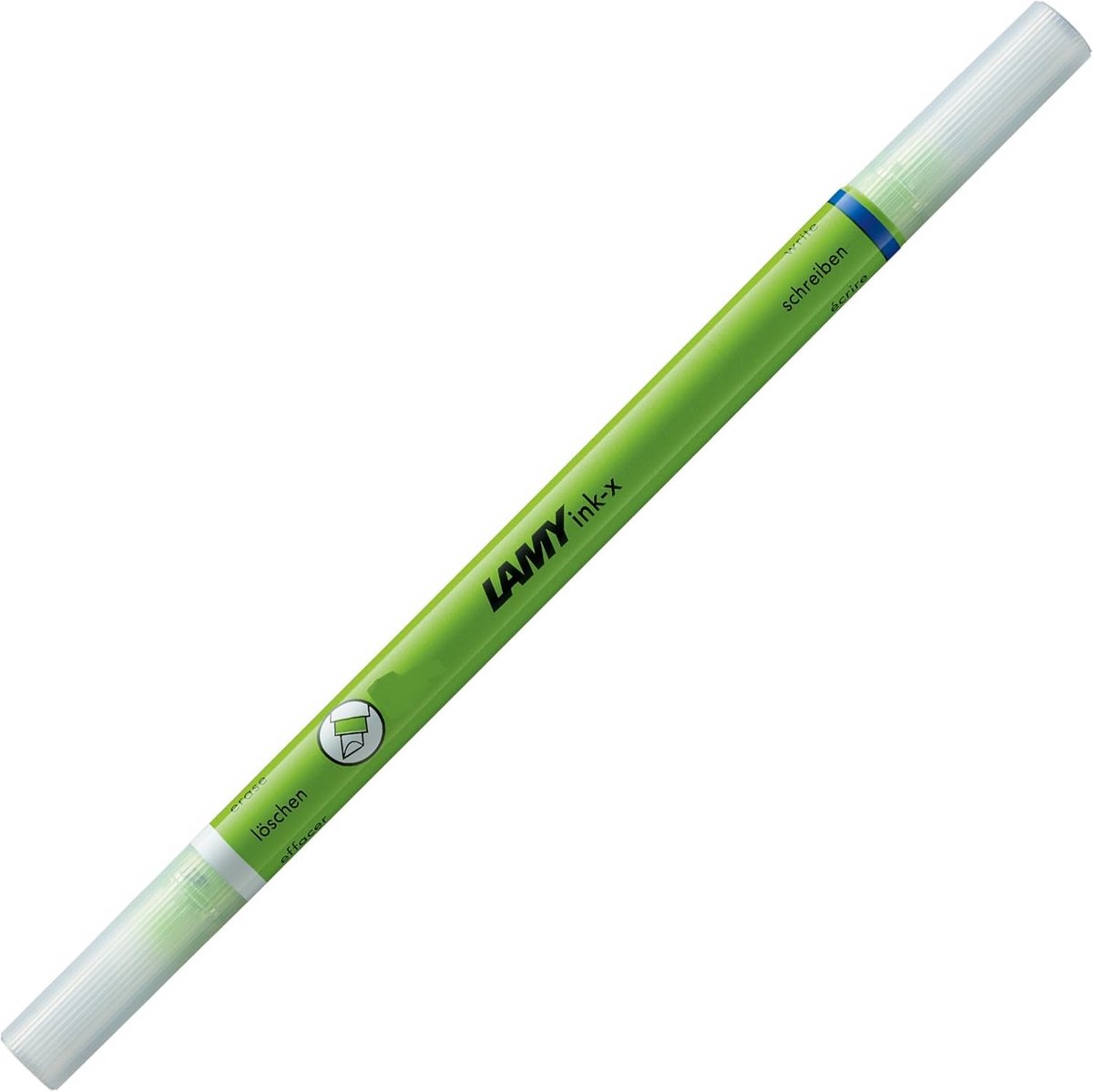 Inktblusser - Correctiestift Inktwisser - Koningsblauwe Inkt Wissen - Wispunt en Schrijfpunt - 1 stuk - Groen