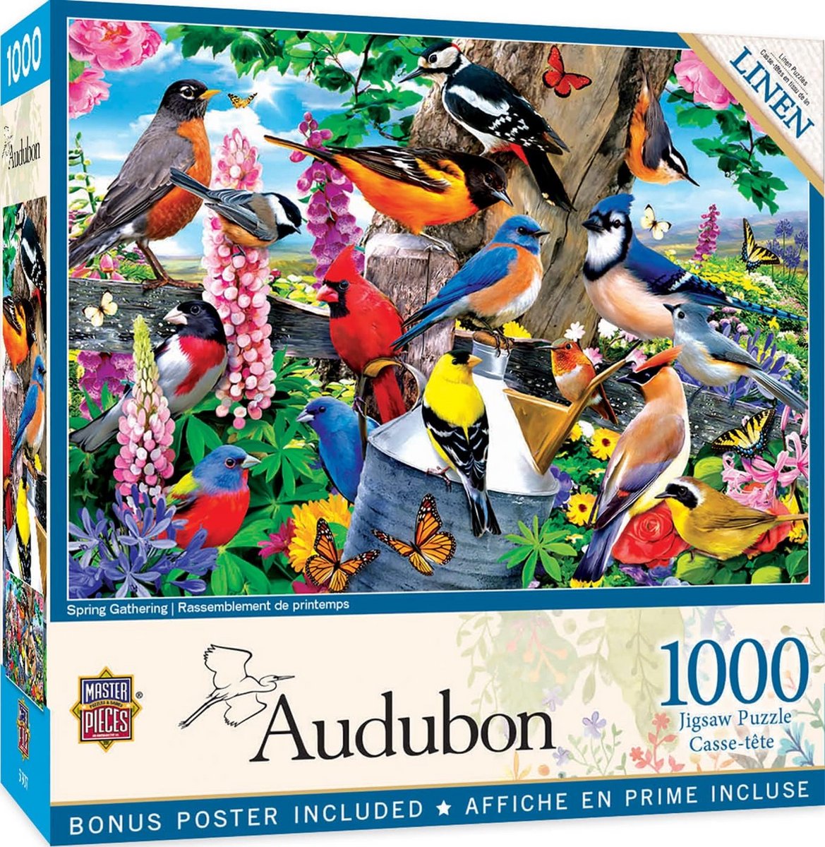 1000 Stukjes Legpuzzel Volwassenen en Familie - Mooie Lentethema Puzzel - 49,9 x 67,9 cm