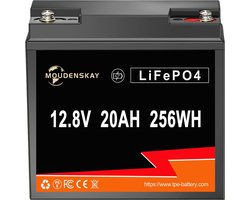12V 20Ah LiFePO4 Accu met Lange Levensduur en BMS | Ideaal voor Zonne-energie en Noodstroom