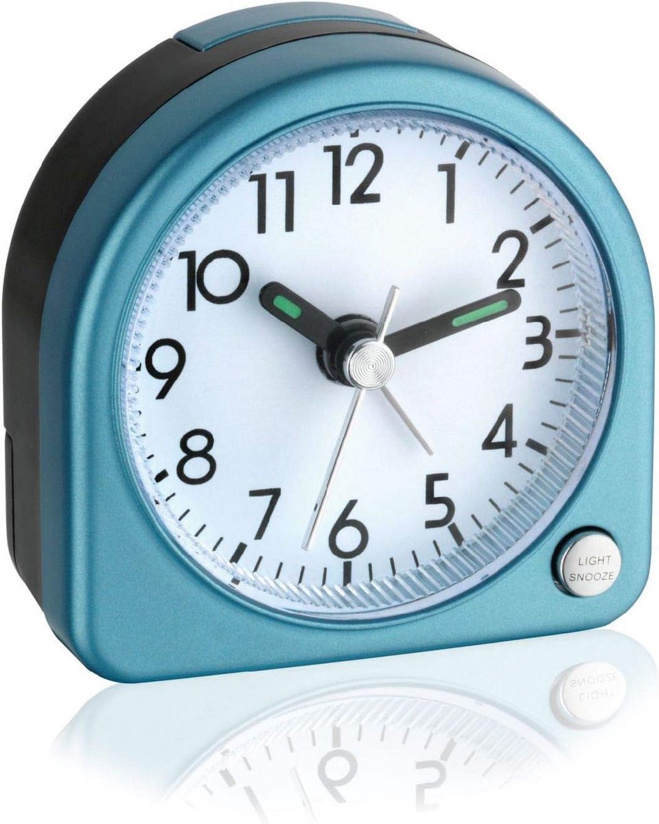 Analoge Wekker met Lichtgevende Wijzers en Snooze Functie