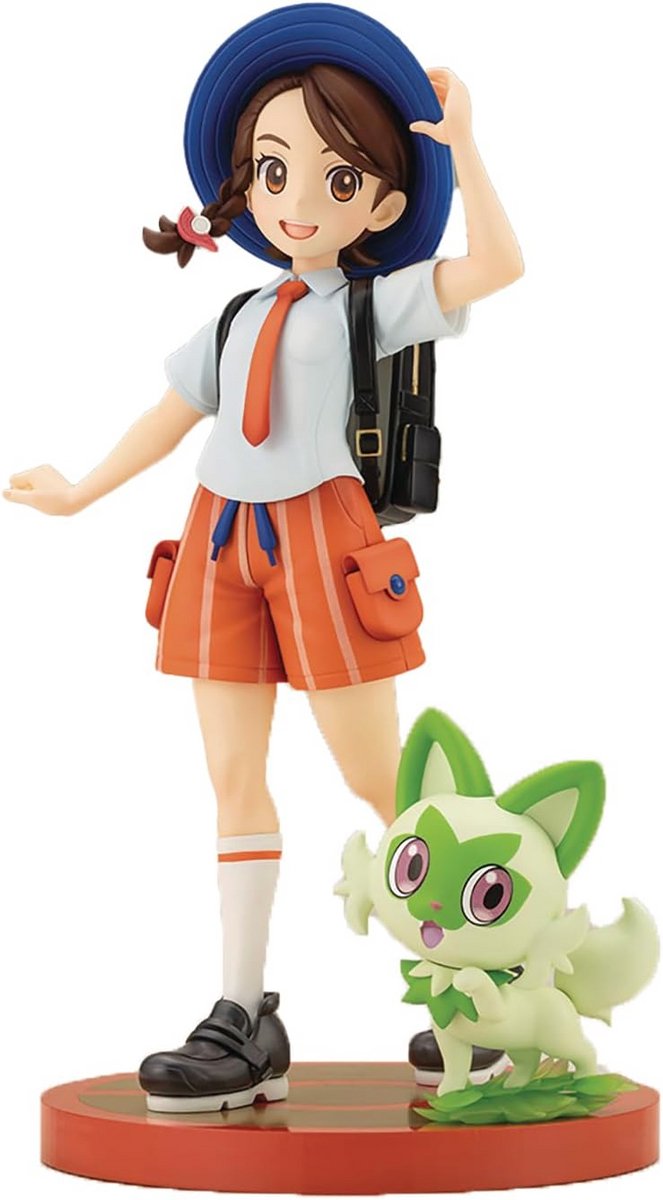 Juliana en Sprigatito Beeldjes uit Pokémon Scarlet en Violet