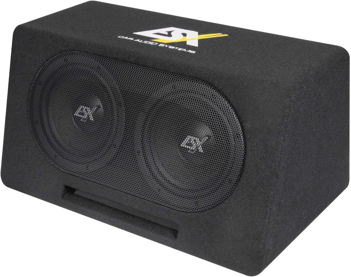 Dubbele Bass Reflex Subwoofer Behuizing Systeem 2x 20 cm (8 inch) Krachtige Bass