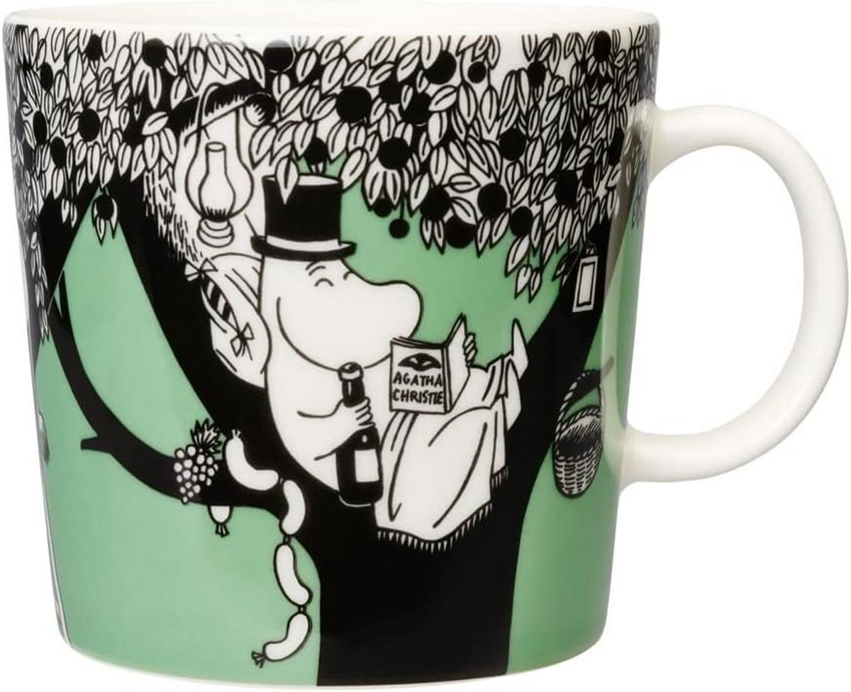 Grote Mok Groen 0,4 L - Moomin Thematiek