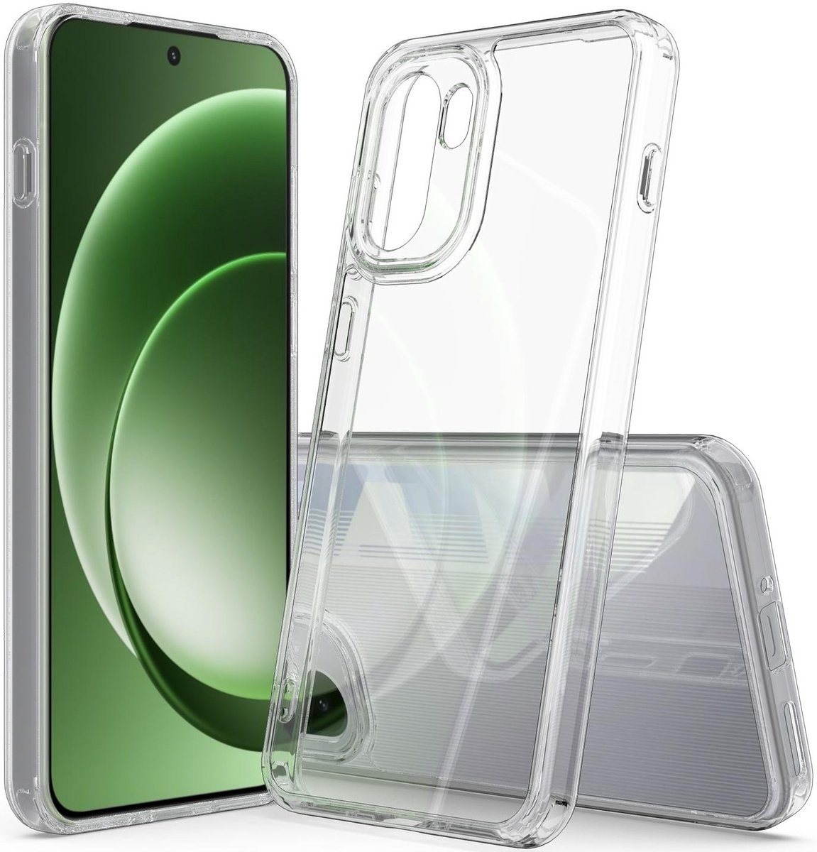Hoesje geschikt voor OnePlus 15R - Phonesta Scratchproof Back Cover - Transparant