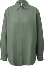 QS - female - Mousseline overhemd blouse