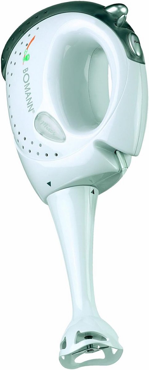 Krachtige Handmixer Set met Gardes en Deeghaken - Wit van Merkloos — afbeelding 2