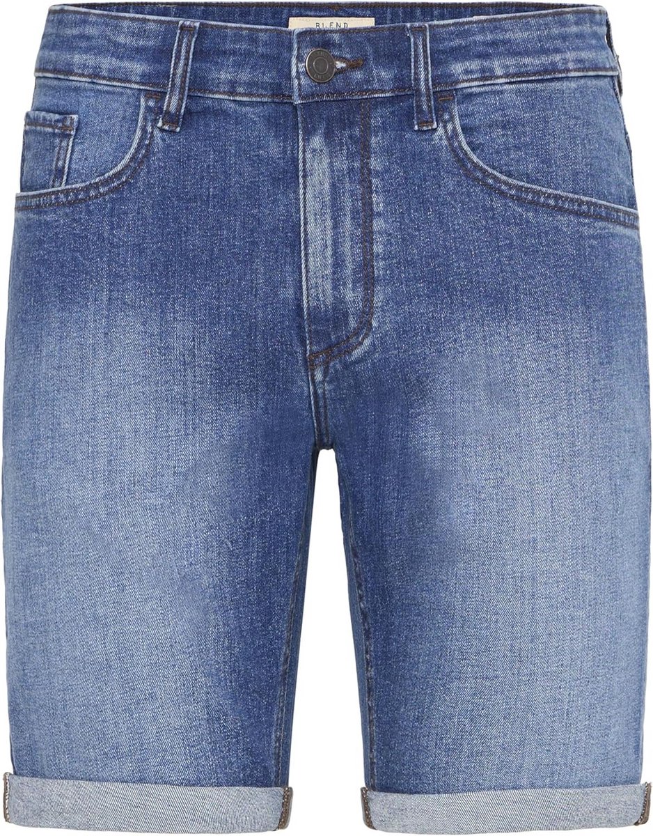 Denim Korte Broek voor Heren met Stretch Regular Fit