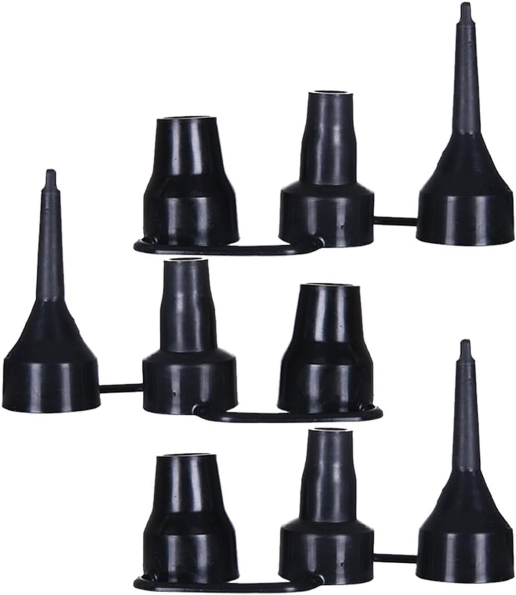 Set van 3 Universele Opblaasadapters voor Luchtpomp - Universele Mondstukken voor Luchtbed, Zwembad en Speelgoed